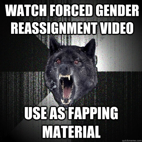 Watch Forced Gender Reassignment video Use as fapping material  Insanity Wolf