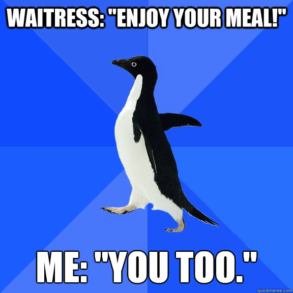 Waitress: 