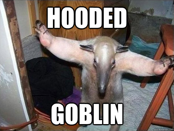 Hooded Goblin  I got this