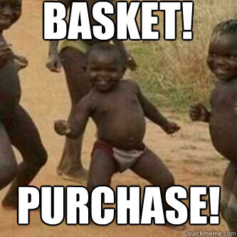 BASKET! PURCHASE!  Its friday niggas