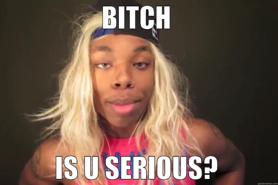 BITCH IS U SERIOUS? Misc