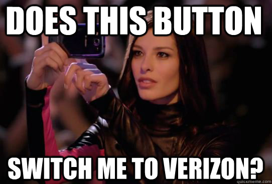 does this button switch me to verizon? - does this button switch me to verizon?  Dumbass T-Mobile Girl