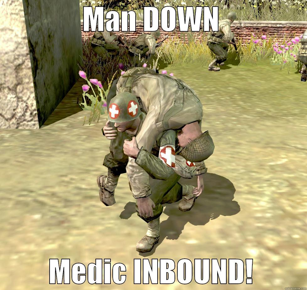 MAN DOWN MEDIC INBOUND! Misc