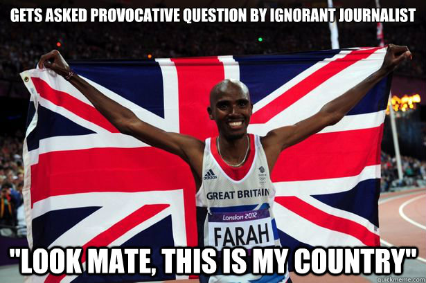 gets asked provocative question by ignorant journalist 