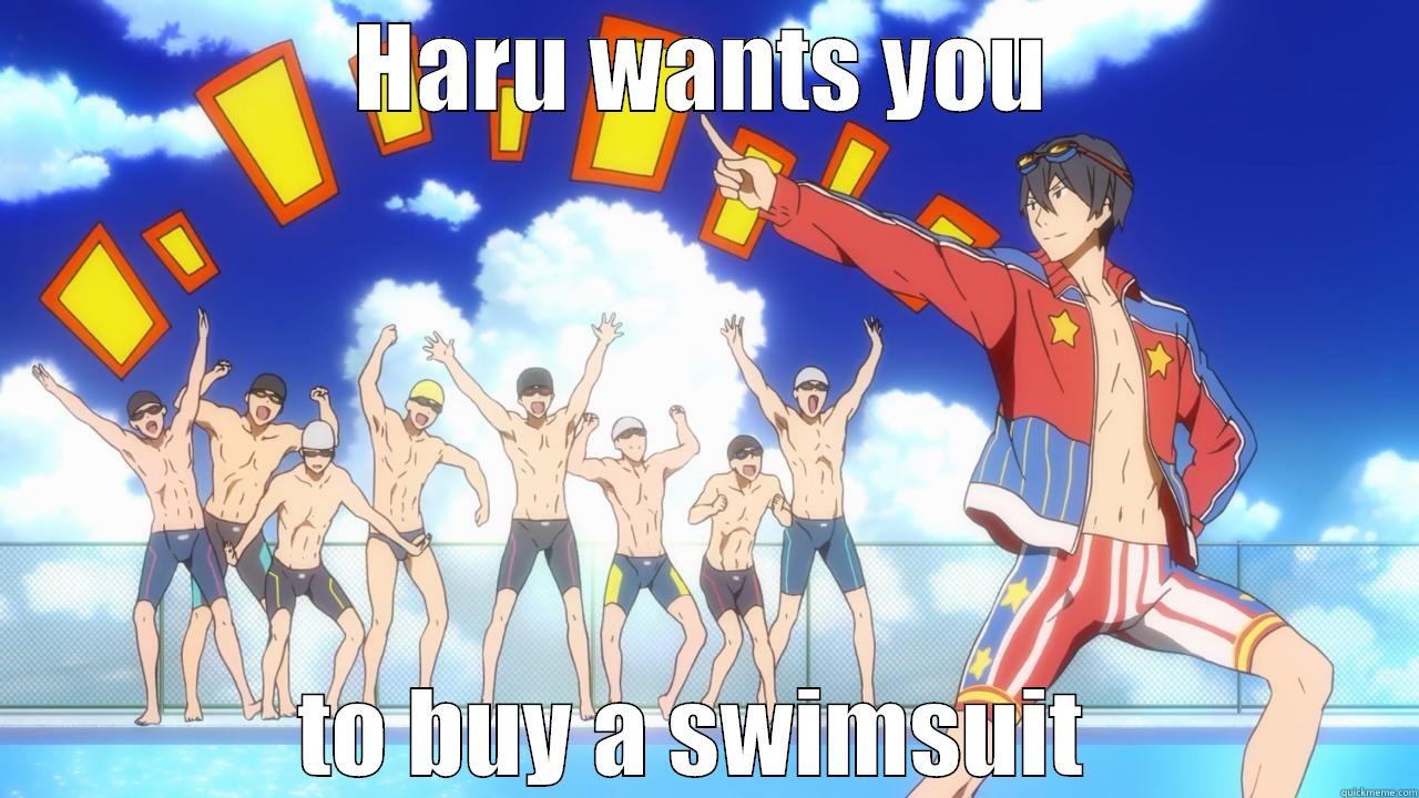 HARU WANTS YOU TO BUY A SWIMSUIT  Misc