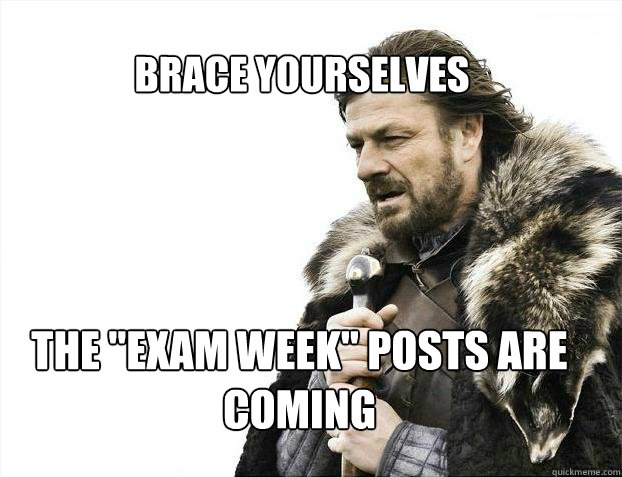 BRACE YOURSELves the 