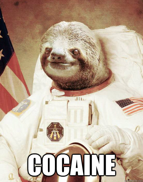  Cocaine -  Cocaine  Astronaut sloth