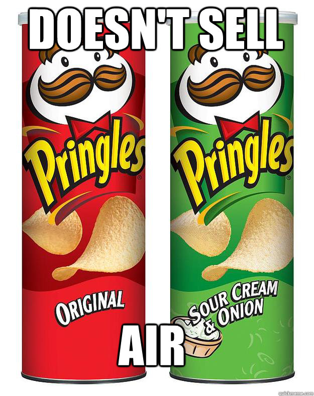 DOESN'T SELL  AIR - DOESN'T SELL  AIR  GG pringles