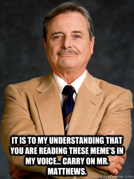 meme reader voice