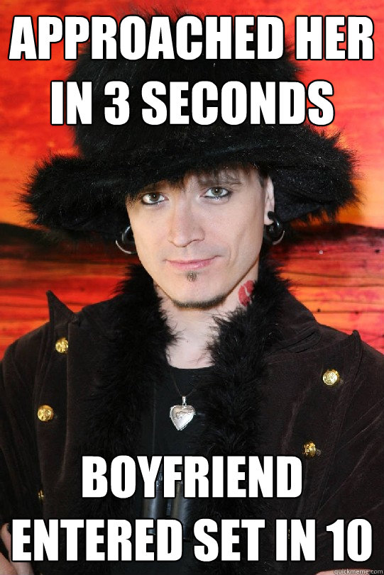 Approached her in 3 seconds boyfriend entered set in 10  Lolgame