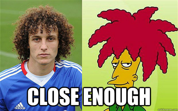  close enough  David Luiz twin