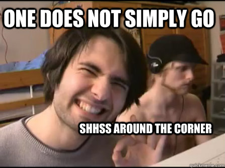 One does not simply go Shhss around the corner Caption 3 goes here - One does not simply go Shhss around the corner Caption 3 goes here  Good Guy Athene