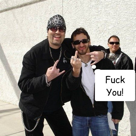 Fuck You!  Sully Erna Fuck You