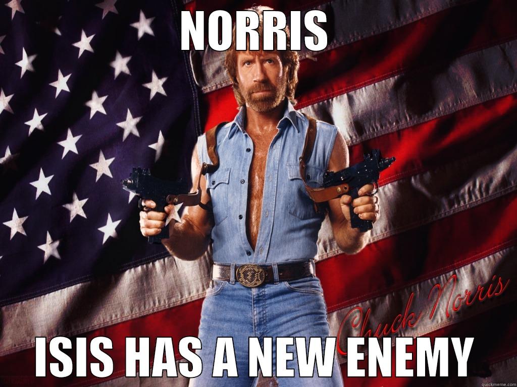 NORRIS ISIS HAS A NEW ENEMY Misc