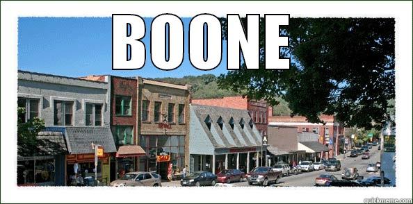 BOONE  Misc