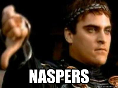 NASPERS  Downvoting Roman