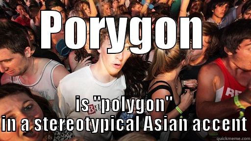 PORYGON IS 