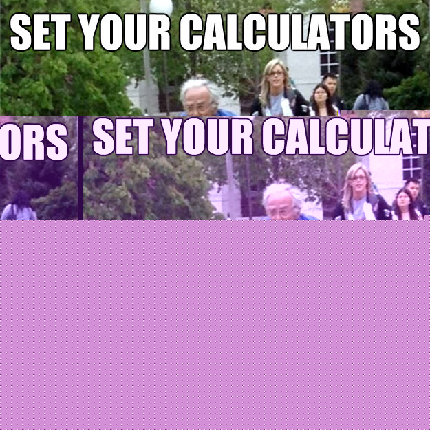 Set your calculators  to rad  Skating Prof