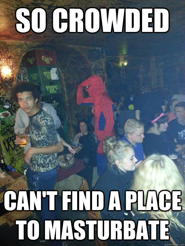 So crowded Can't find a place to masturbate - So crowded Can't find a place to masturbate  Misc