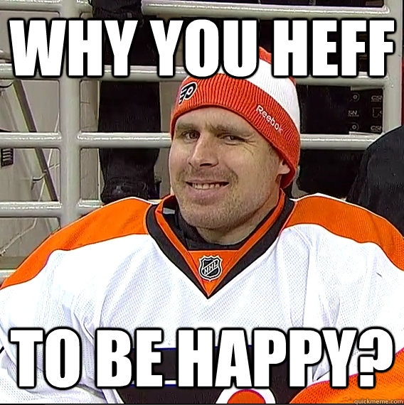 Why You Heff  To Be Happy?  Ilya Bryzgalov Solid Guy