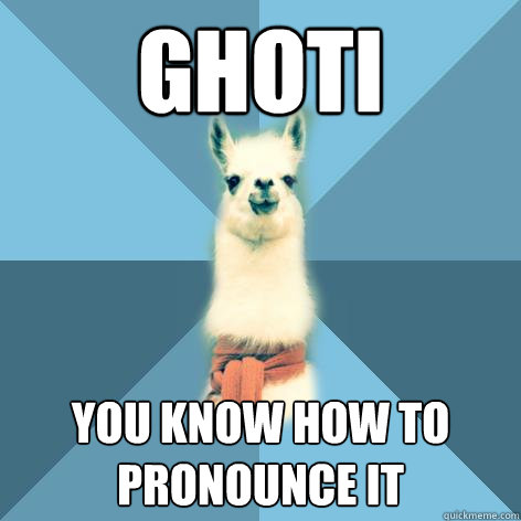 ghoti you know how to pronounce it  Linguist Llama