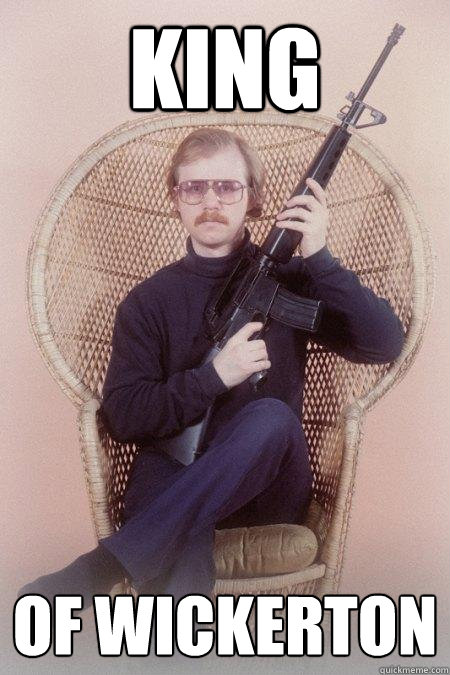 KING OF WICKERTON  Sharpshooter Shawn