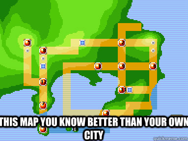 This map you know better than your own city  