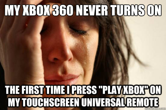 My XBox 360 never turns on the first time i press 