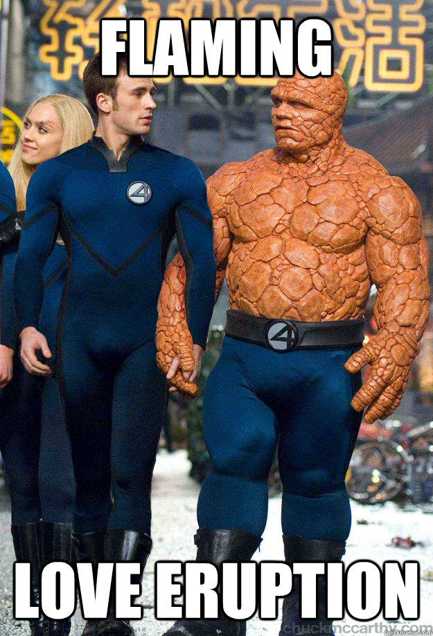 Flaming Love Eruption  flaming-volcano