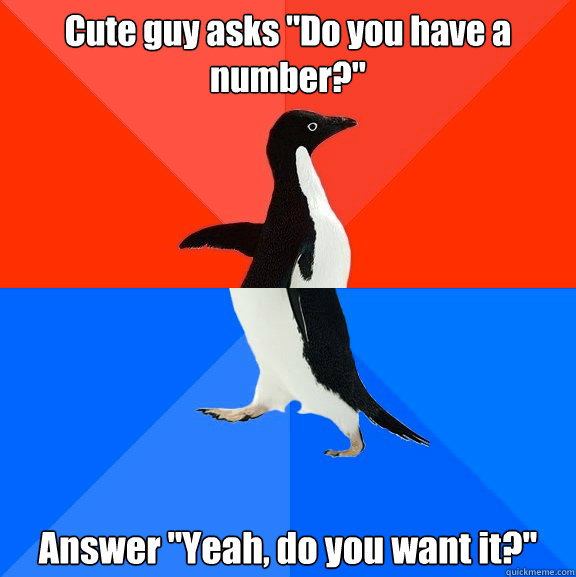 Cute guy asks 