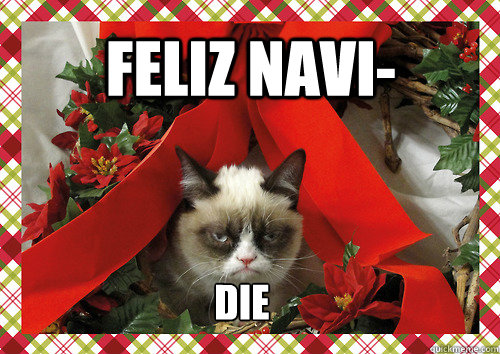 Feliz navi- die  merry christmas