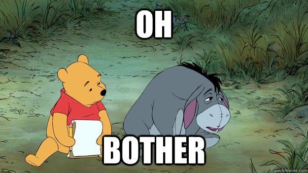 OH BOTHER  