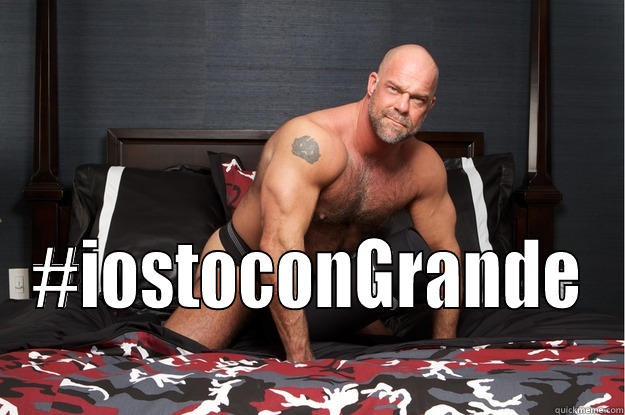  #IOSTOCONGRANDE Gorilla Man