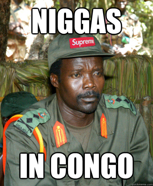 niggas in congo - niggas in congo  Hipster Kony