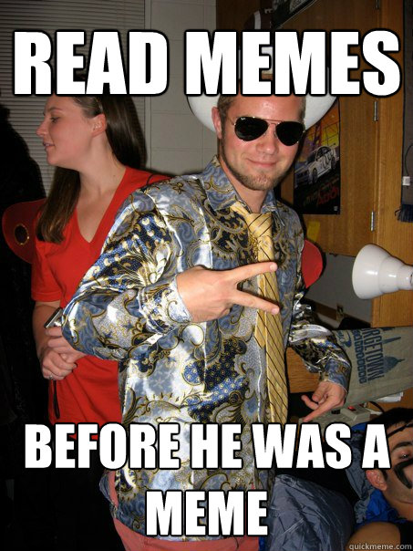 Read Memes Before he was a meme  Georgetown Hipster Male