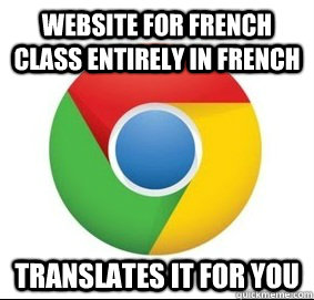 Website for french class entirely in french translates it for you - Website for french class entirely in french translates it for you  Misc