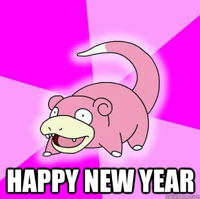  Happy new year  Slowpoke