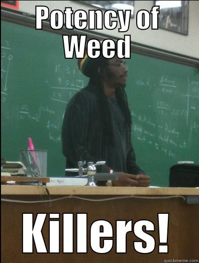 POTENCY OF WEED KILLERS! Rasta Science Teacher