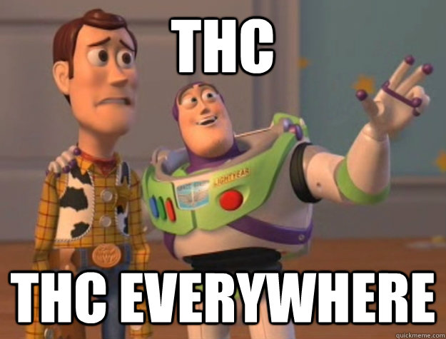 thc thc everywhere - thc thc everywhere  Buzz Lightyear