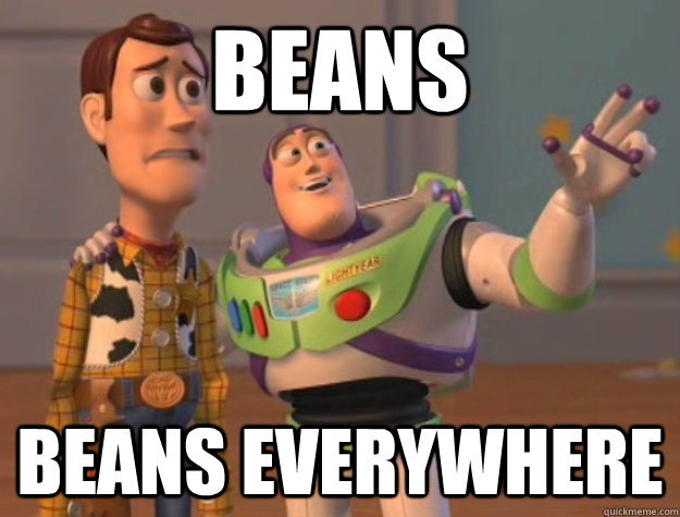 Beans Beans Everywhere  Buzz Lightyear