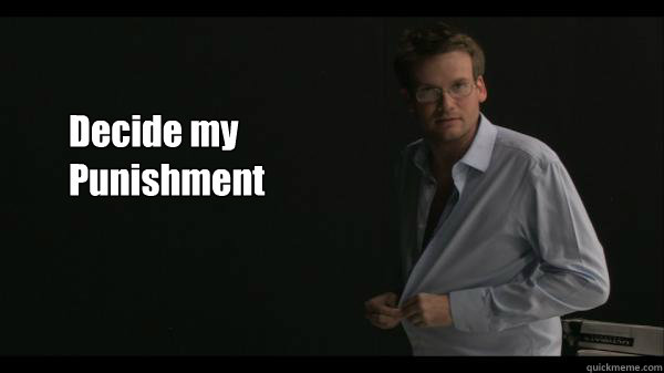 Decide my Punishment - Decide my Punishment  Sexy John Green