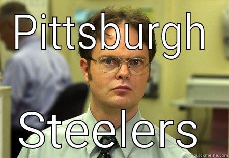 PITTSBURGH STEELERS Schrute
