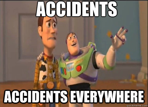 Accidents Accidents Everywhere - Accidents Accidents Everywhere  Americans, Americans Everywhere