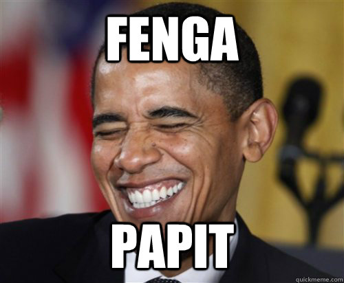 fenga papit  Scumbag Obama