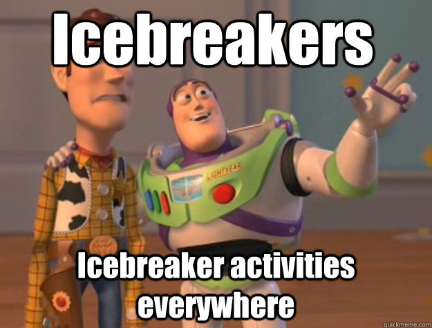 Icebreakers Icebreaker activities everywhere  Pinks everywhere
