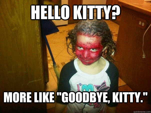 Hello Kitty? more like 