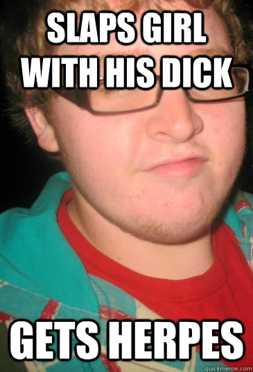 Girl with herpes humor