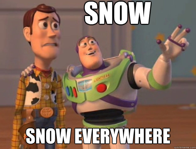 Snow Snow everywhere - Snow Snow everywhere  Buzz Lightyear