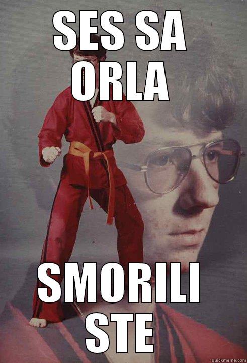 SES SA ORLA SMORILI STE Karate Kyle