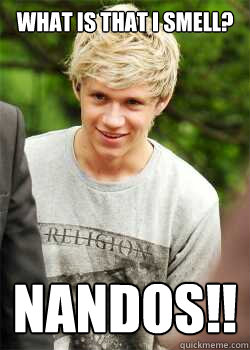 WHAT IS THAT I SMELL? NANDOS!!  